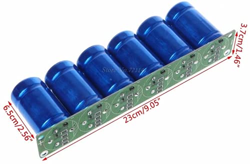 6Pcs 2.7V 500F Super Capacitor with Protection Board U8224