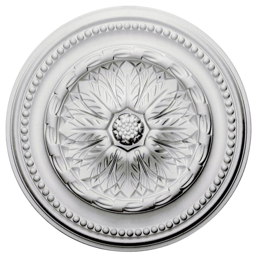15 3/4 inch x 1 7/8 inch Hand-Painted Ceiling Medallion U6594