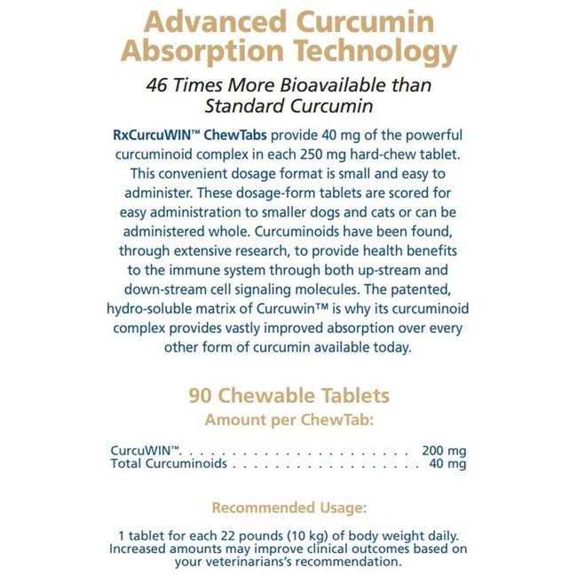 CurcuWIN for Dogs & Cats Q814240