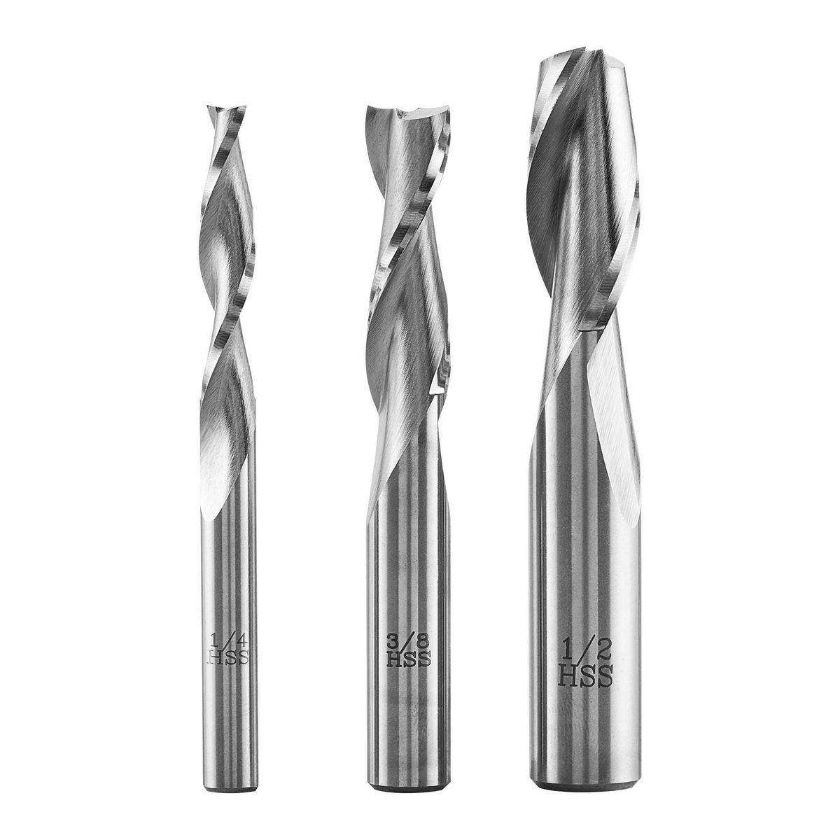 3 Piece Spiral Mortising Bit Set H2702