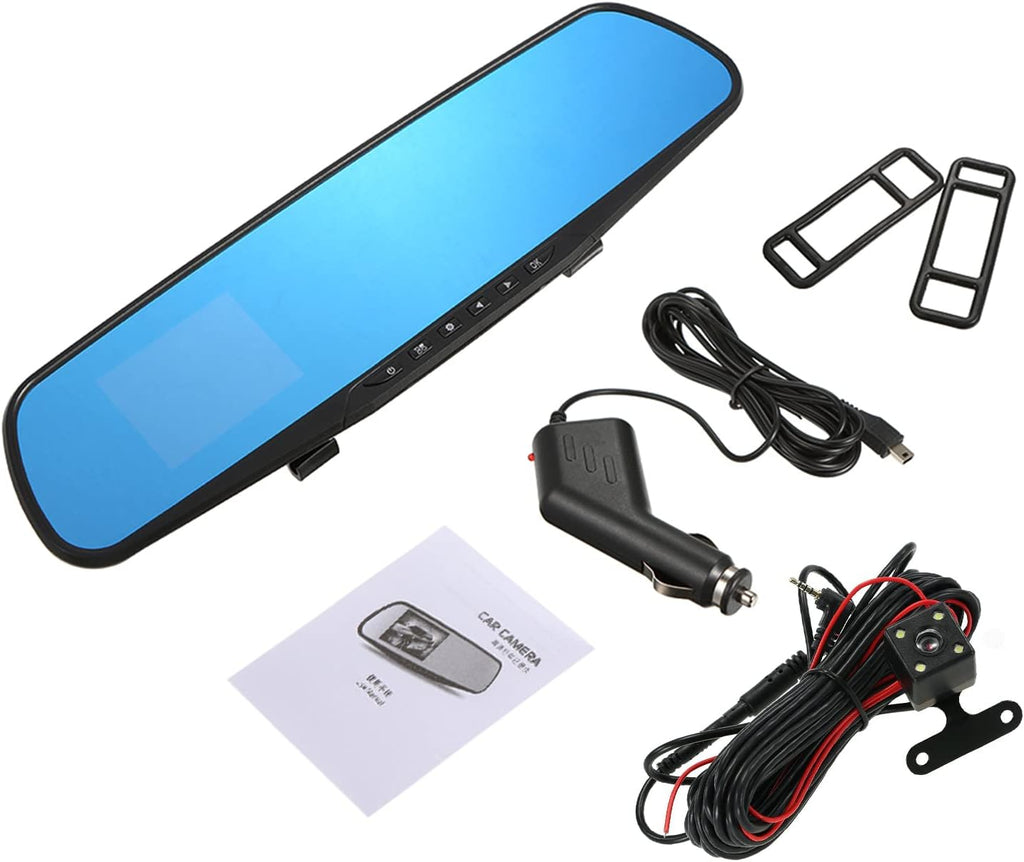 1080P Full HD Dual Camera Dash Cam 170 Wide Angle E1730
