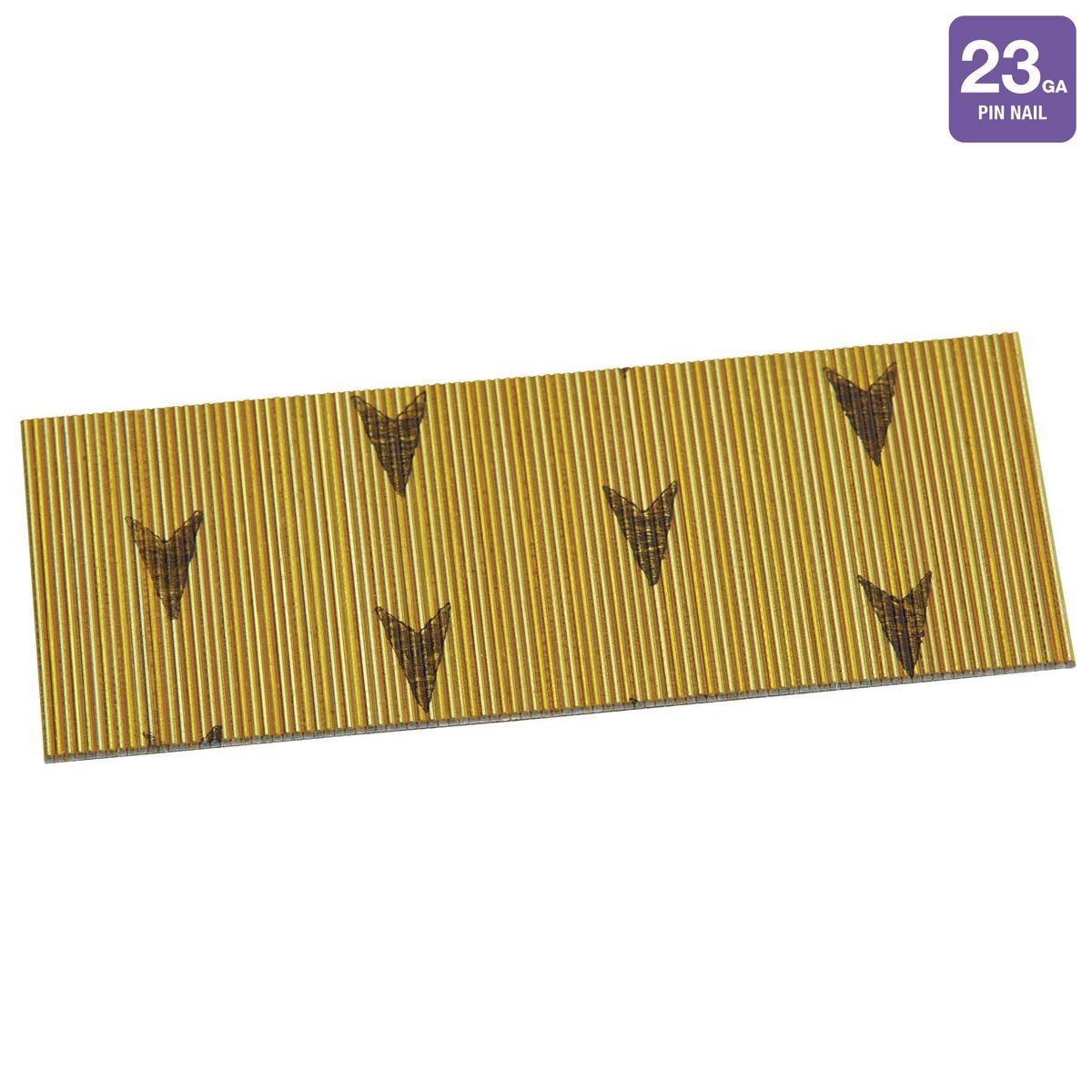 1 in. 23 GA Galvanized Pin Nails, 2000 Piece K94417
