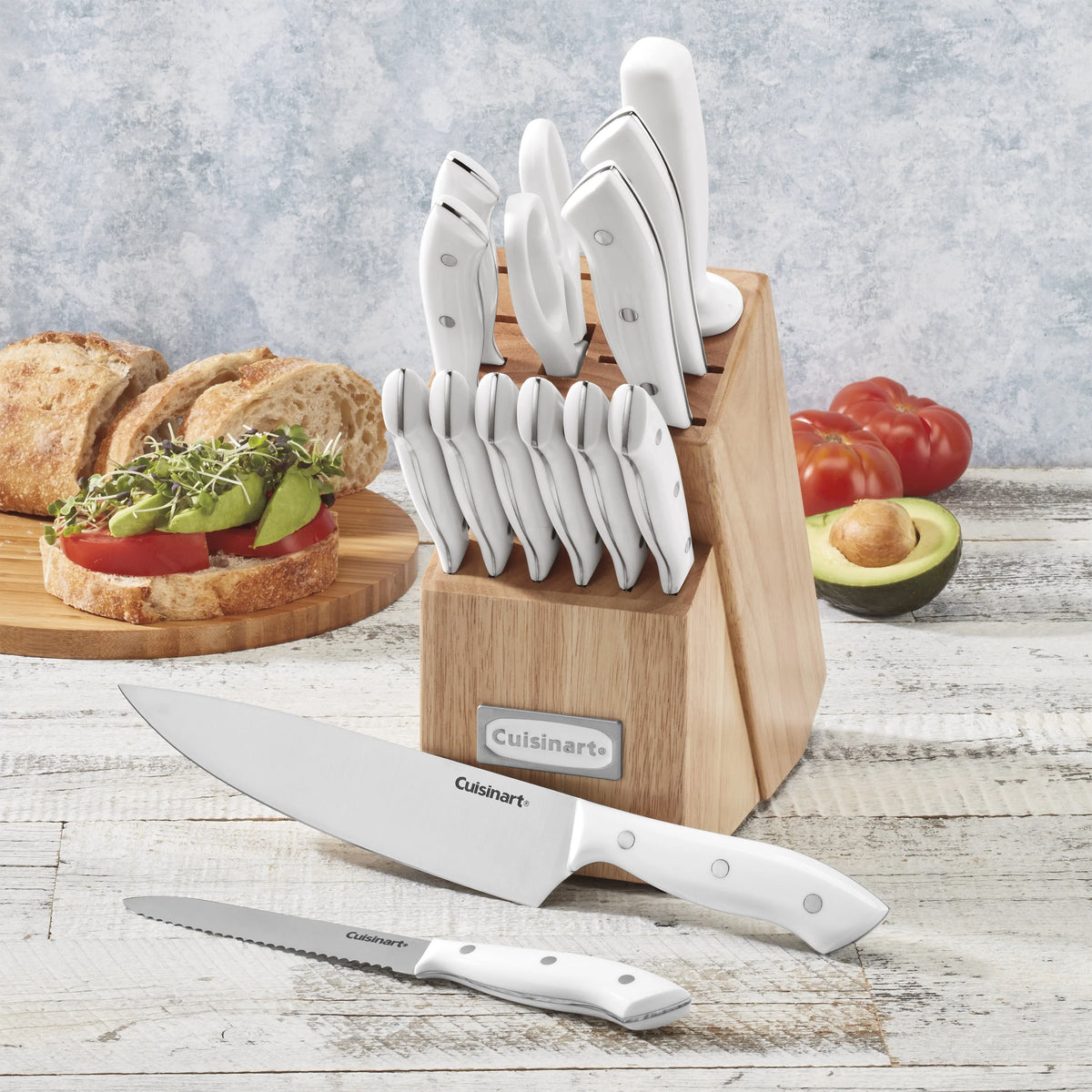 15-Piece Knife Set with Block W773652