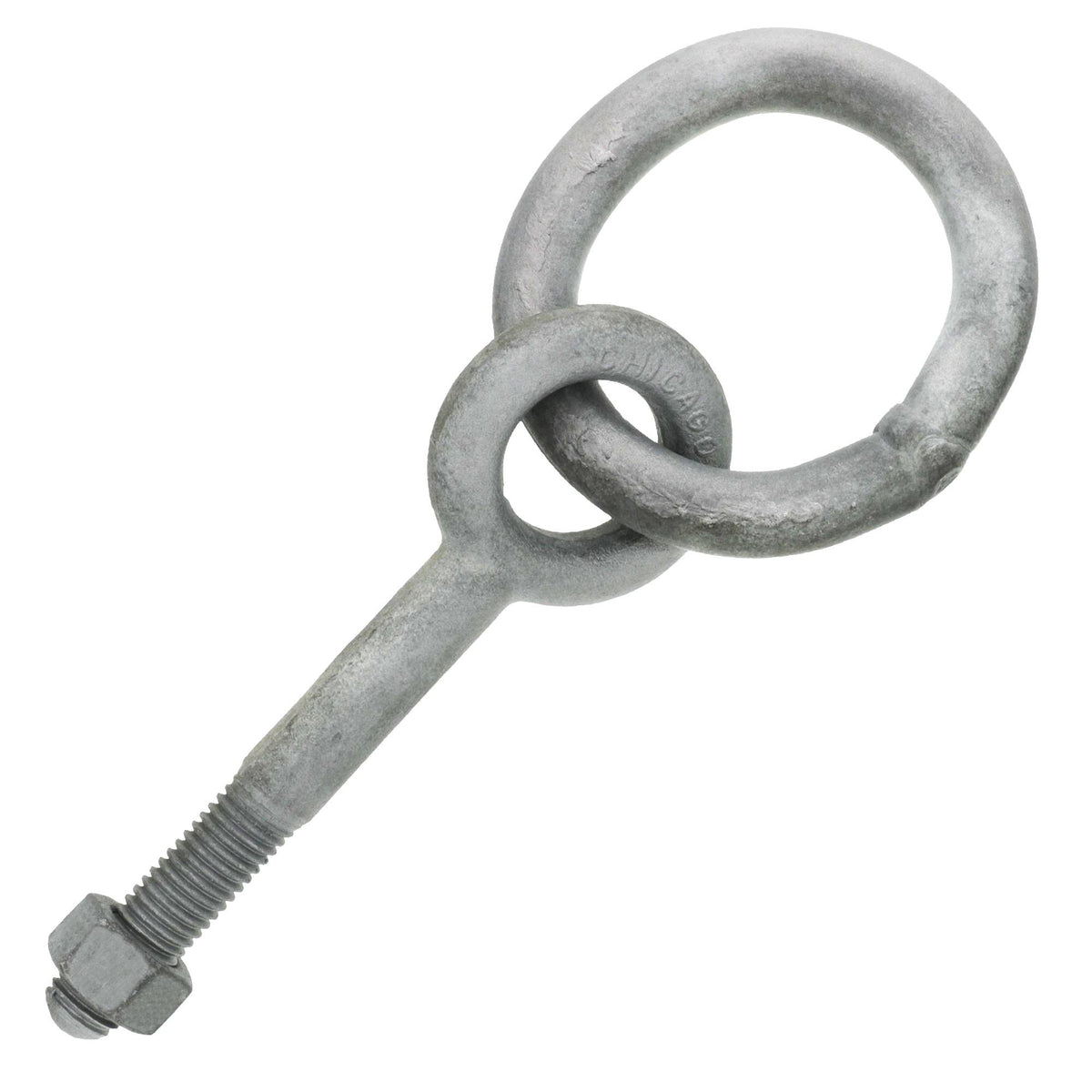 5/8 x 4-1/2 Galvanized Ring Eyebolt M632841