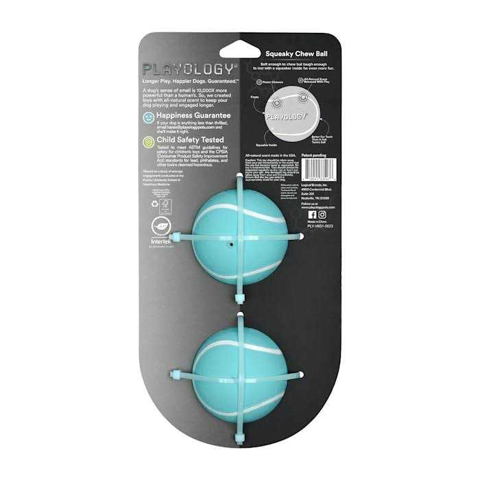 Squeaky Chew Ball Dog Toy M8647
