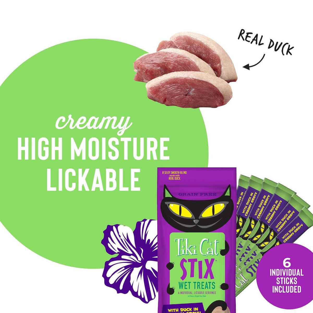 Duck Wet Cat Treat L36231