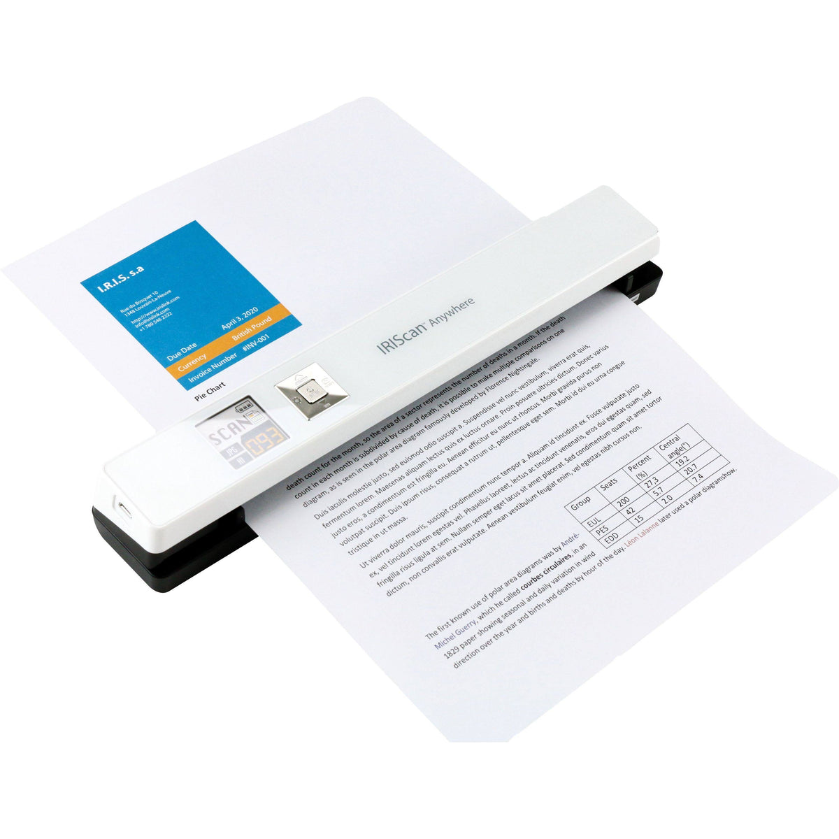 Portable Scanner H8508