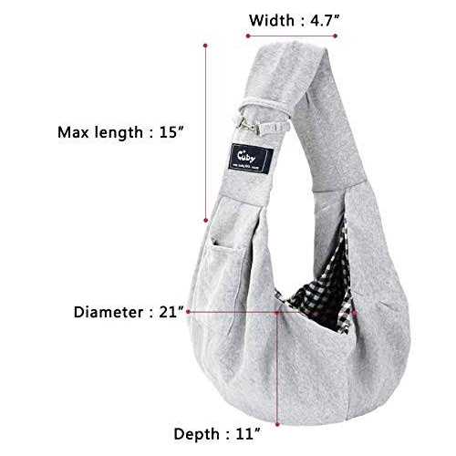 Hands Free Reversible Pet Sling Carrier K799212