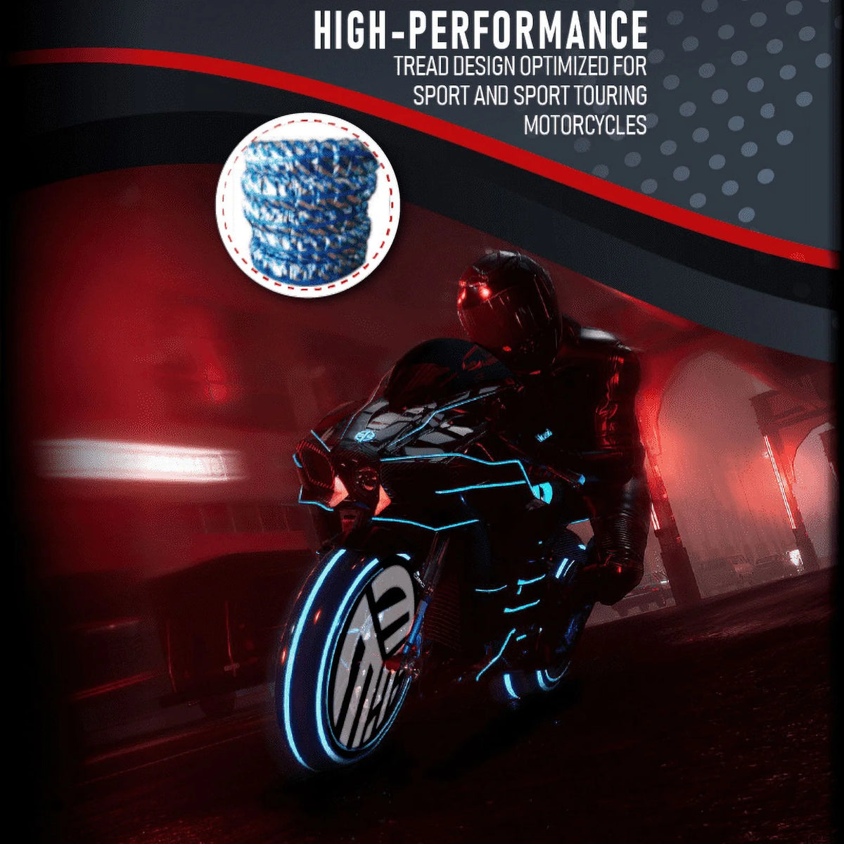 190/50-17 & 120/70-17 Motorcycle Tire Set V54968