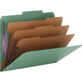 Green 8-Section Classification Folder A3305