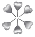 Heart Candle Holder Set J131