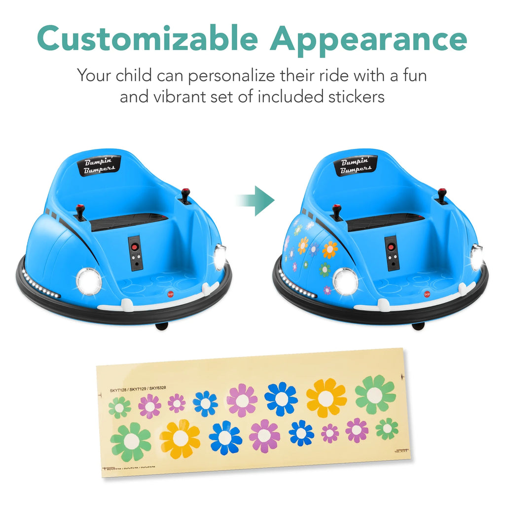 6V Kids Ride On Bumper Car with Remote Control C711915