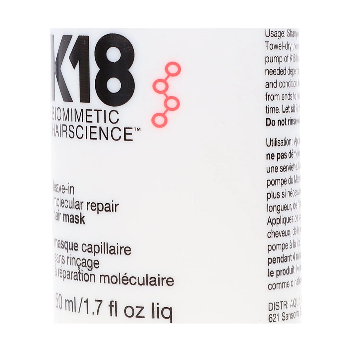 Leave-In Molecular Repair Hair Mask 1.7 oz R3783