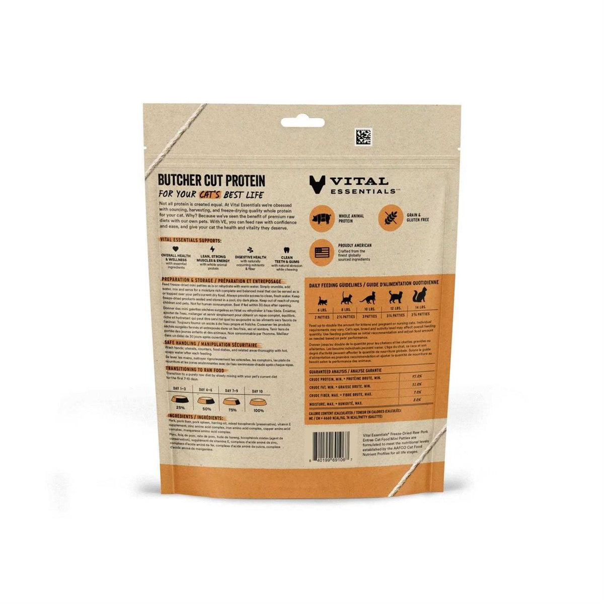 Freeze-Dried Raw Cat Food L43046
