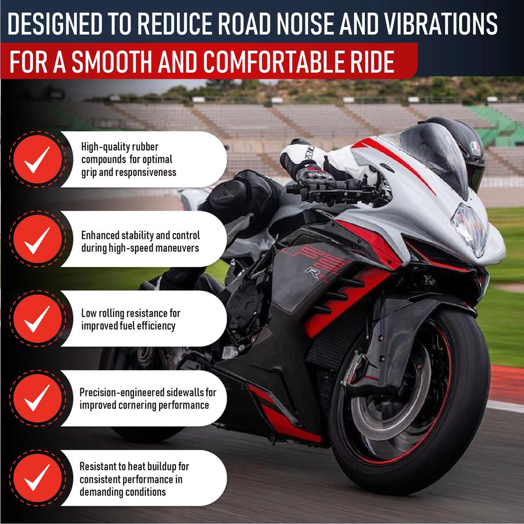 190/50-17 & 120/70-17 Motorcycle Tire Set V54968