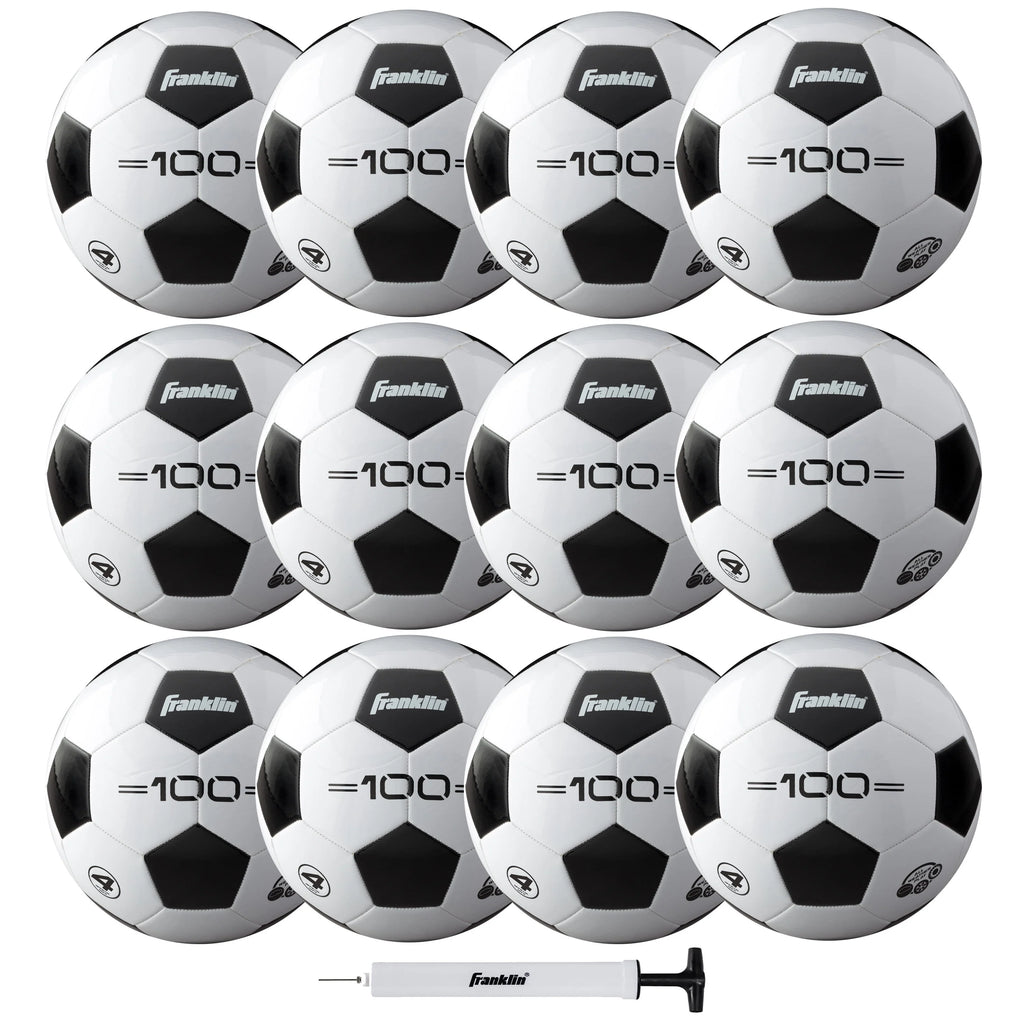 12 Ball Pack with Pump Size 5 Q6904