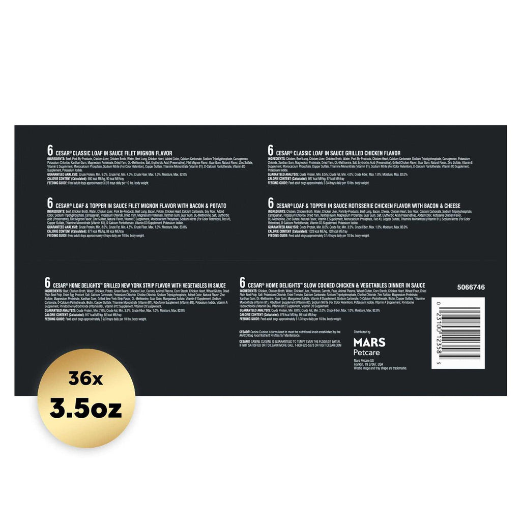 Wet Dog Food Variety Pack G76283
