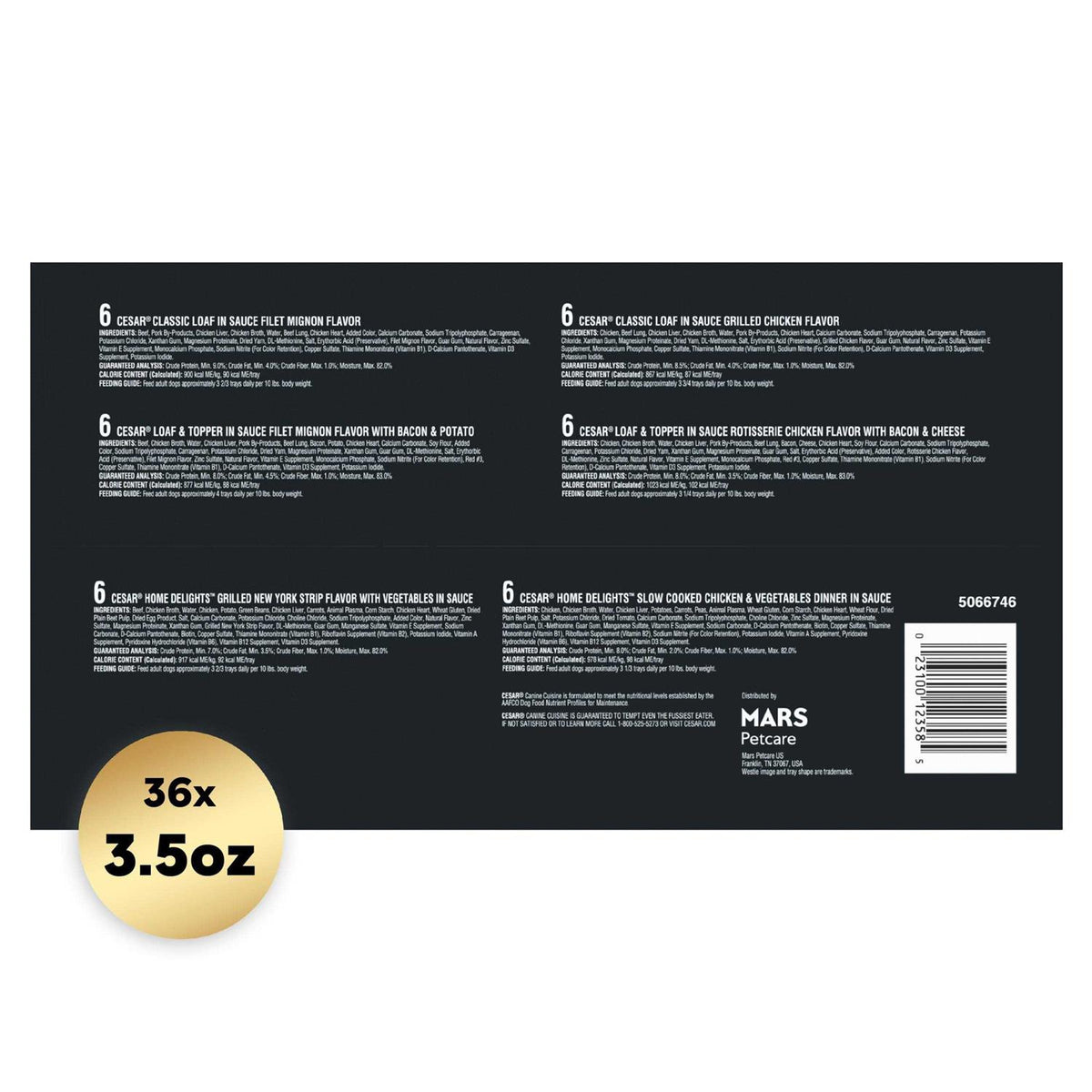 Wet Dog Food Variety Pack G76283