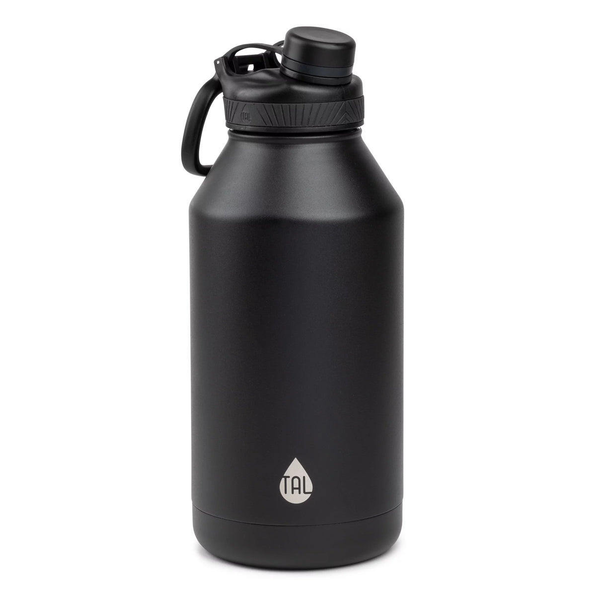 Stainless Steel Water Bottle 64 fl oz, Black T2599