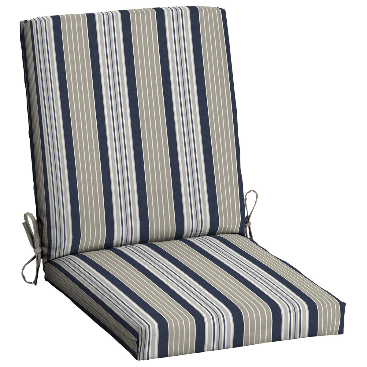 Multi-color Stripe Patio Chair Cushion N207