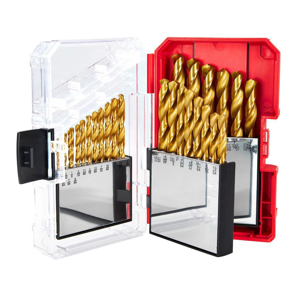 Titanium High-Speed Steel Drill Bit Set, 29-Piece S575