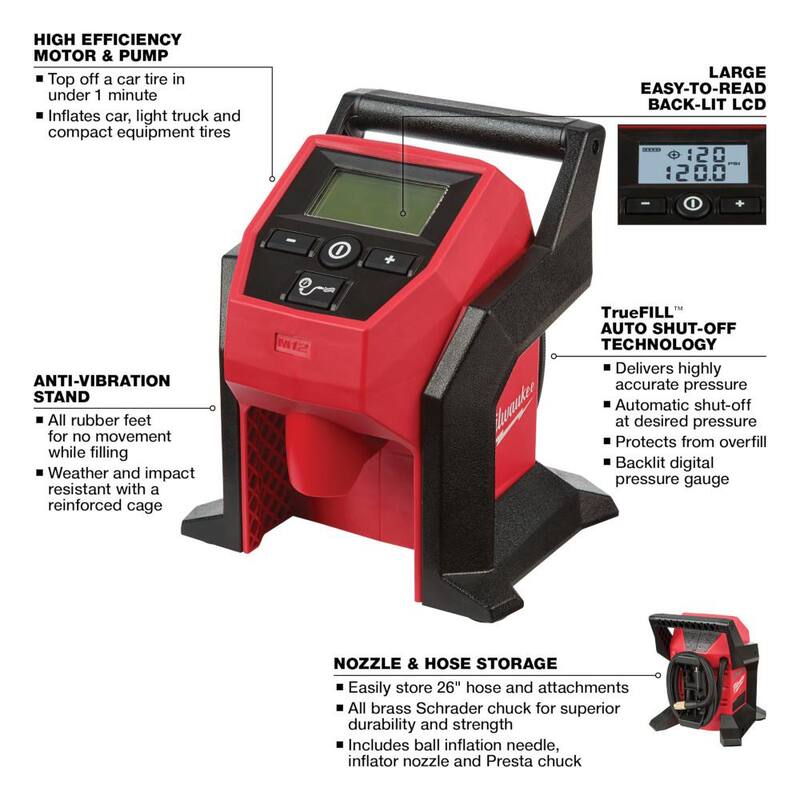12-Volt Cordless Electric Inflator L603001