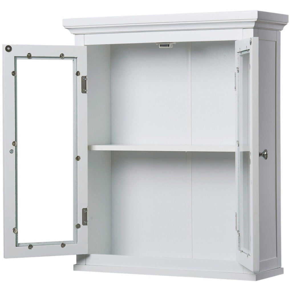 Wall Cabinet with 2 Doors, White X22590