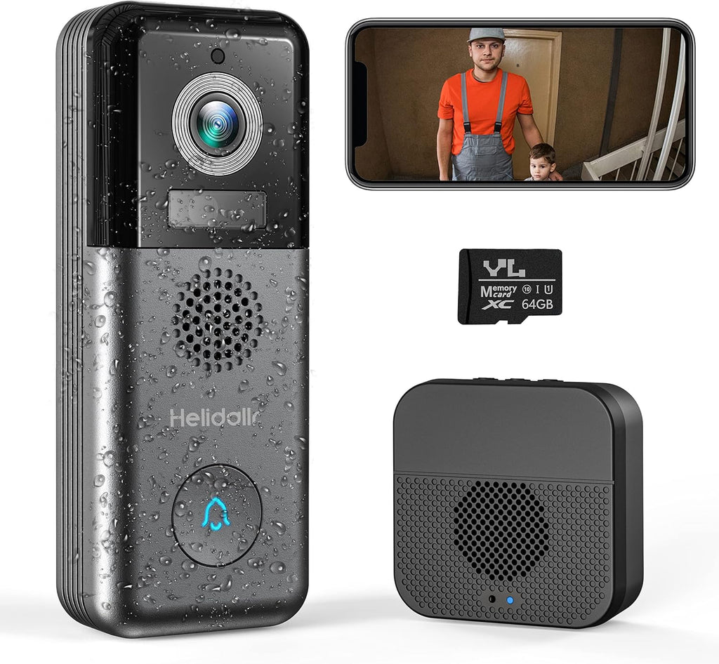2K Wireless Video Doorbell Camera W547