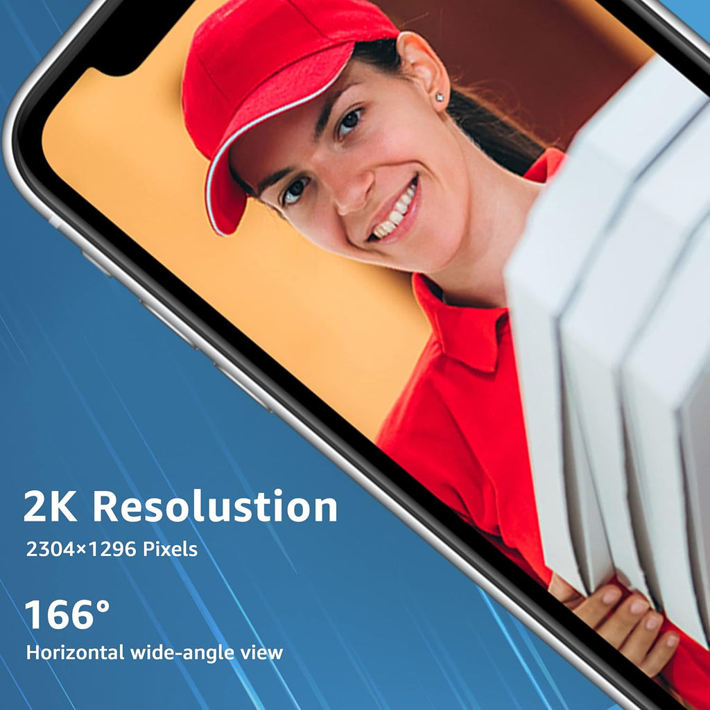 2K Wireless Video Doorbell Camera W547