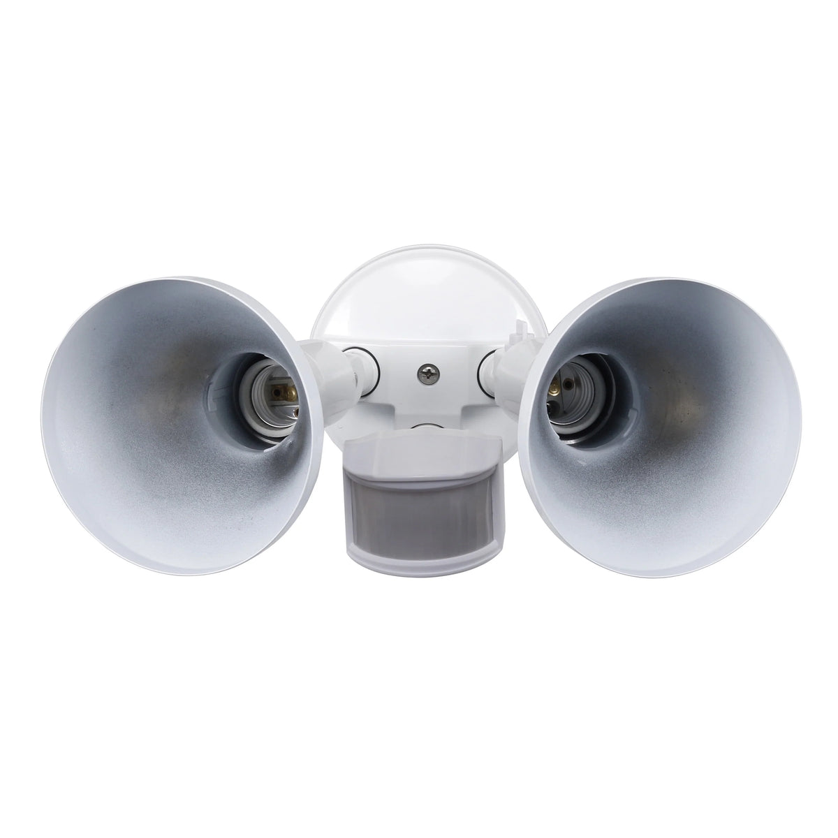 White Dual Head Motion Activated LED Security Flood Light L84793