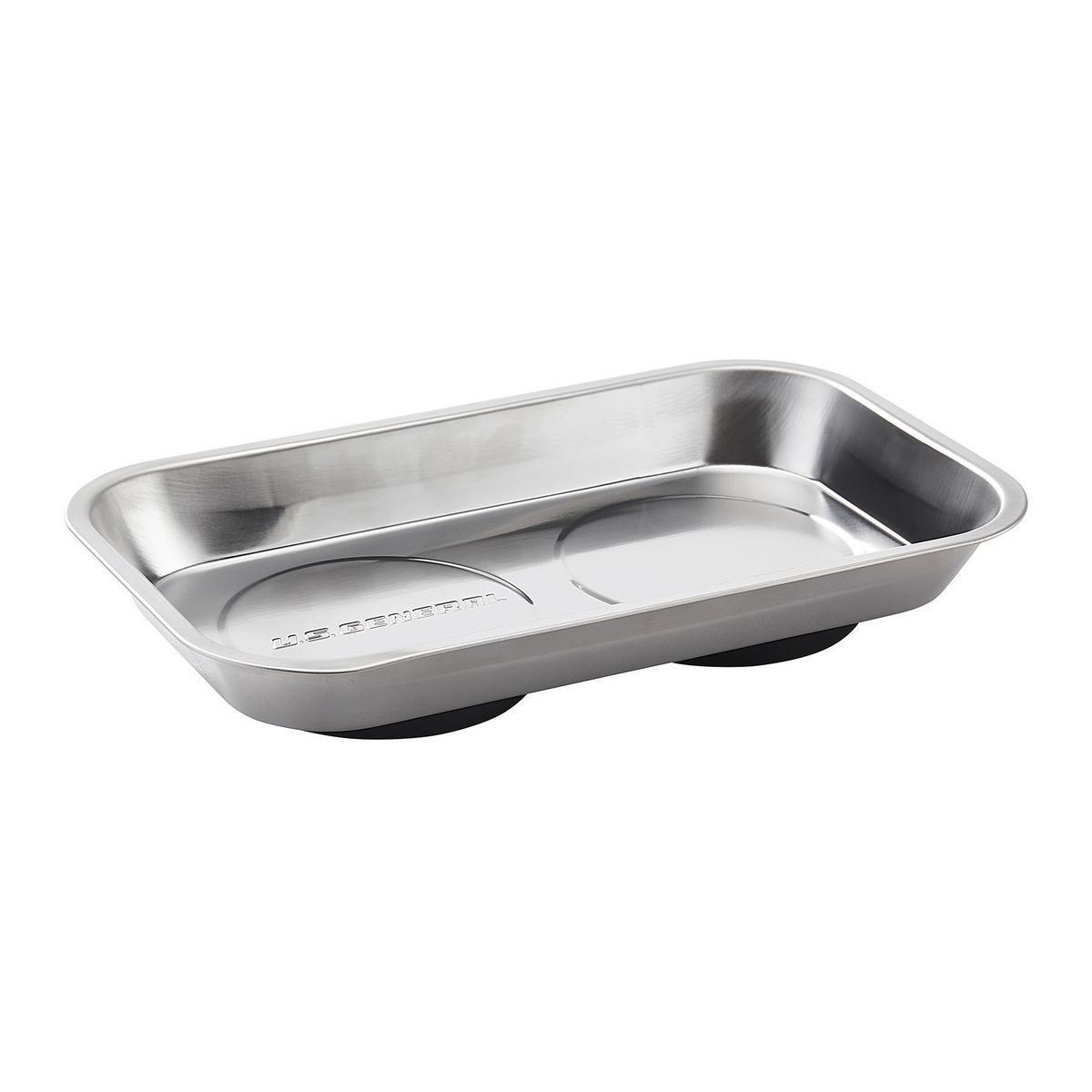 9-1/2 in. x 5-1/2 in. Magnetic Stainless Steel Parts Tray C85125