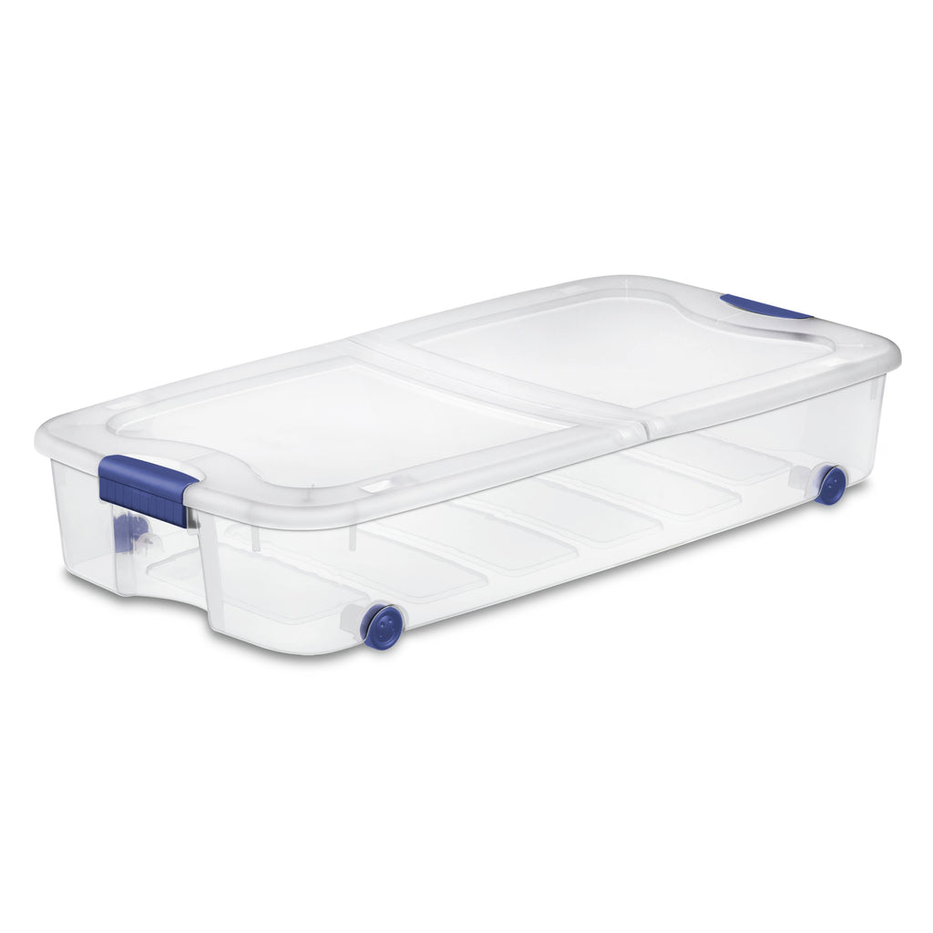 66 qt. Ultra Storage Box Stadium Blue Case of 4 B252