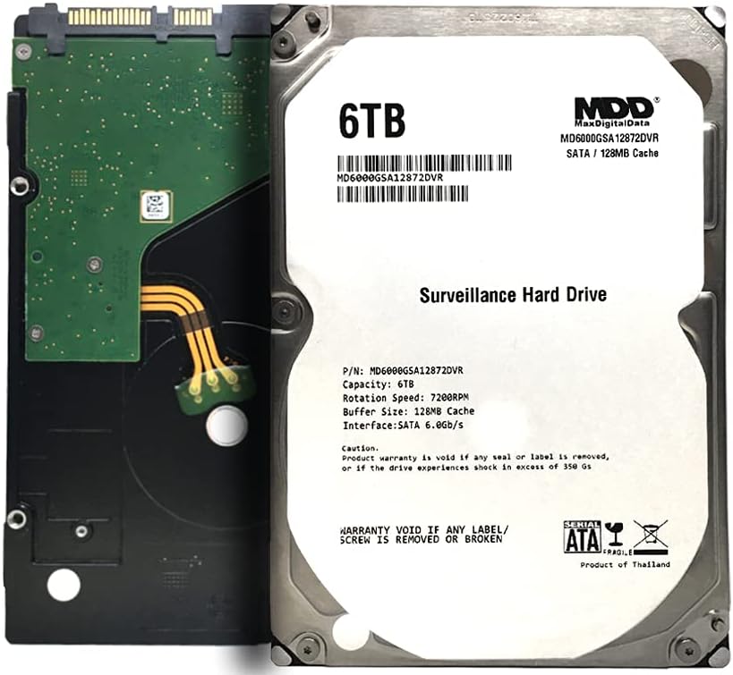 6TB 7200RPM 128MB Cache SATA 3.5 Internal Hard Drive G710