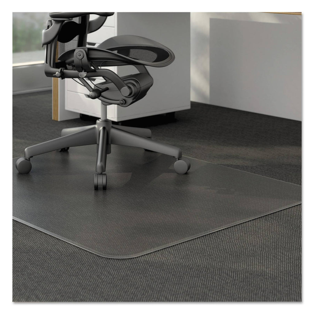 Clear Rectangular Chair Mat for Low Pile Carpet Z218962