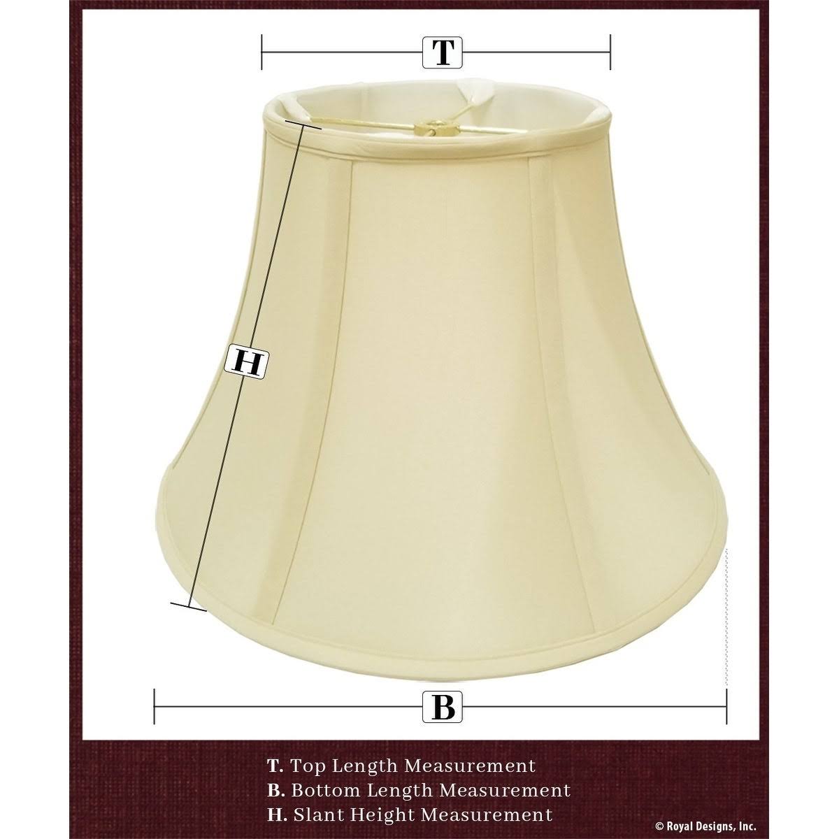 Beige Scallop Bell Lamp Shade E1196