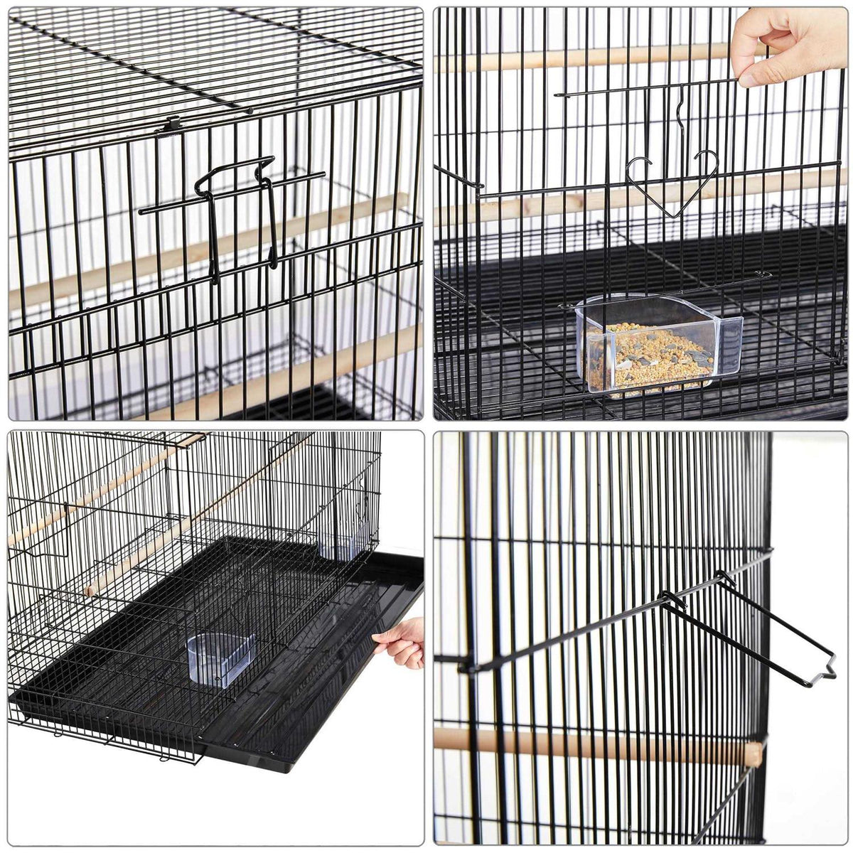 18 Flight Cage with Slide-Out Tray J727
