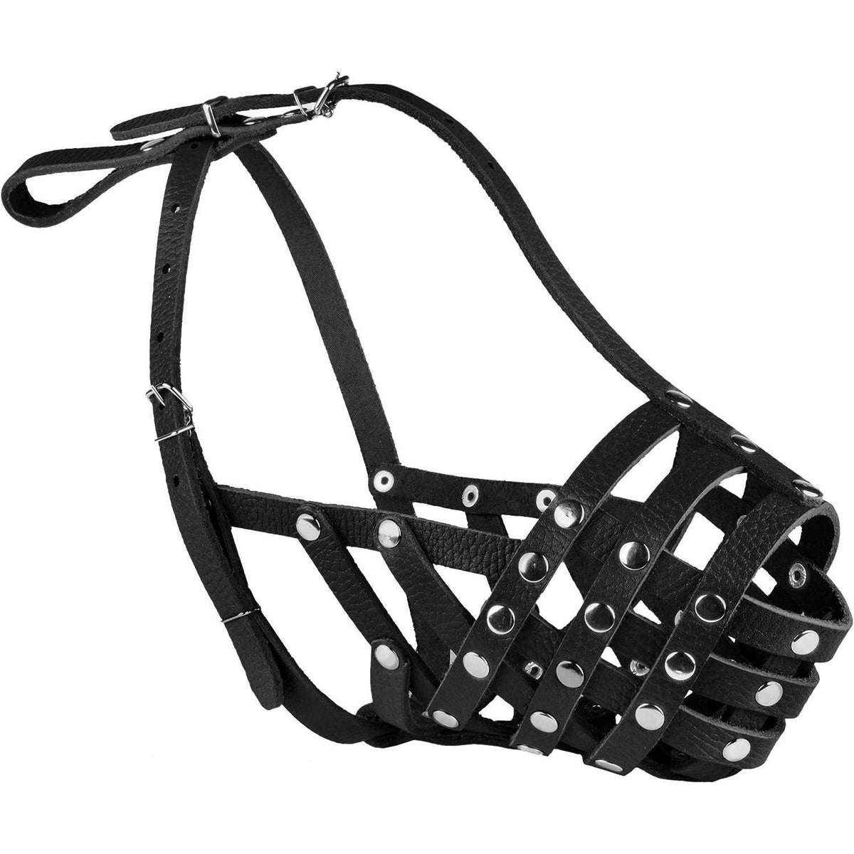 Dog Muzzle Genuine Leather O981581