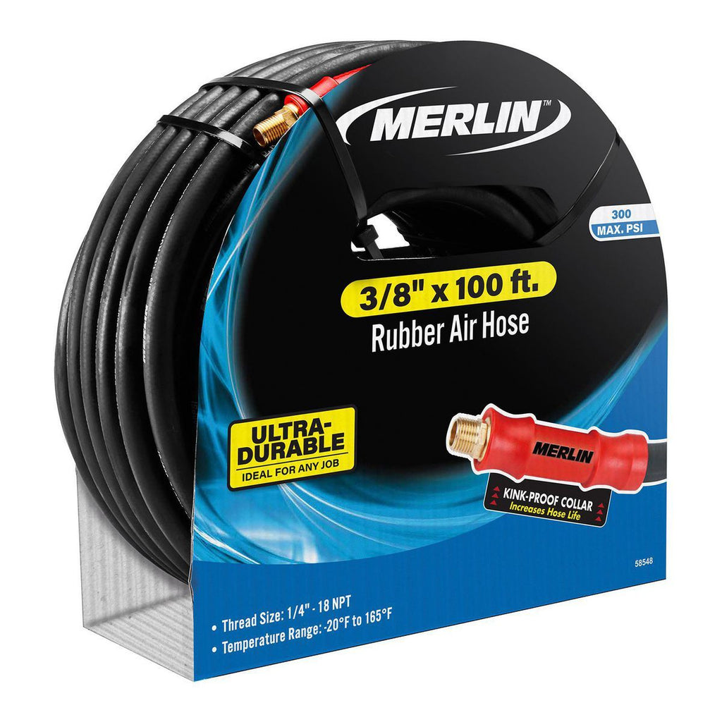 3/8 in. x 100 ft. Rubber Air Hose Z906