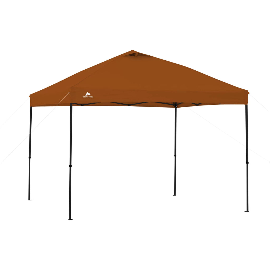 10 ft x 10 ft White Instant Canopy F660380