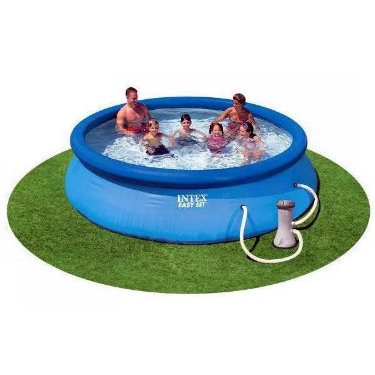 12' x 30 Above Ground Swimming Pool with Filter Pump C459863