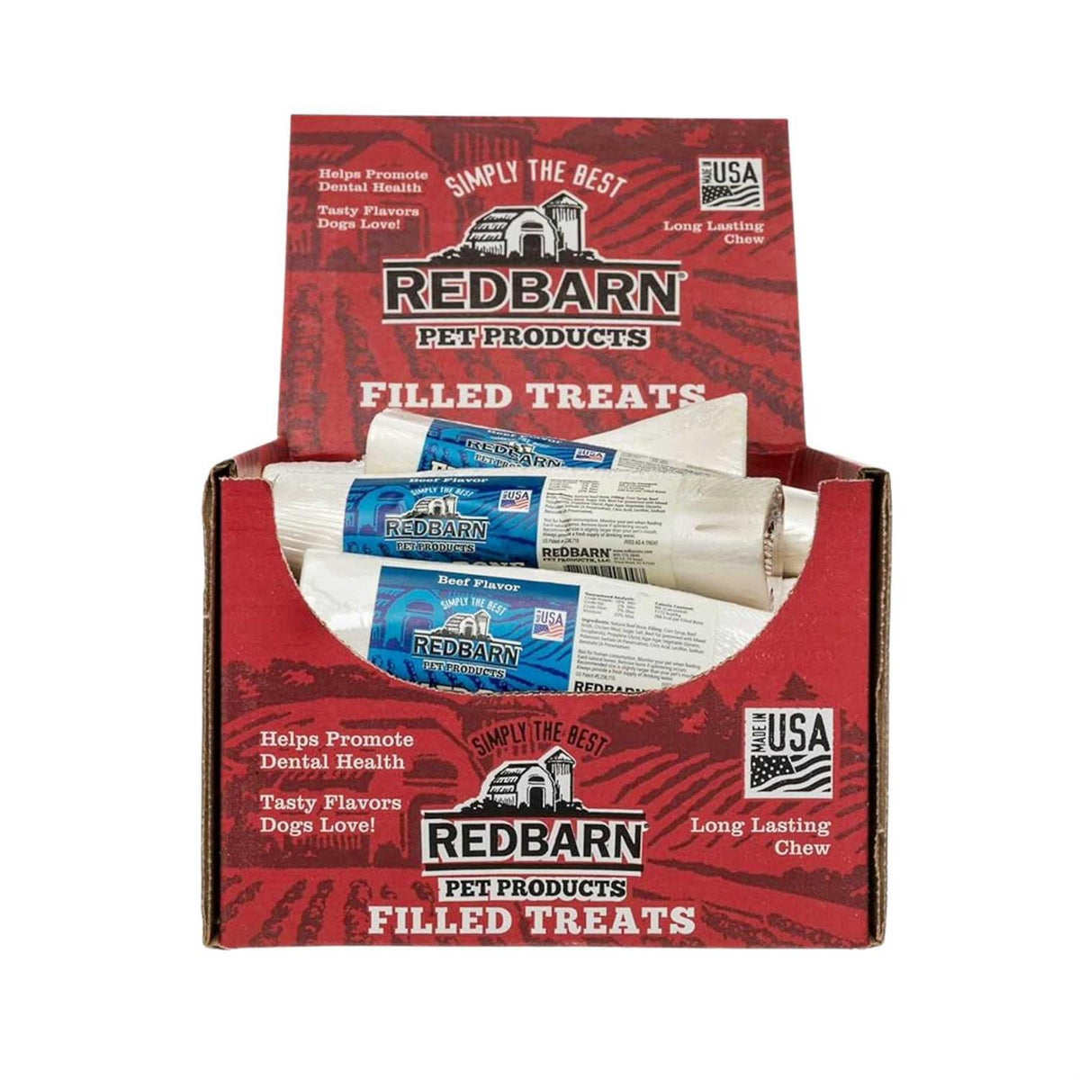 Large Beef Filled Bones Dog Treats X50741
