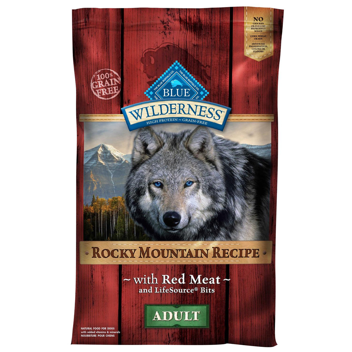 High-Protein Red Meat Recipe Dry Dog Food N2001