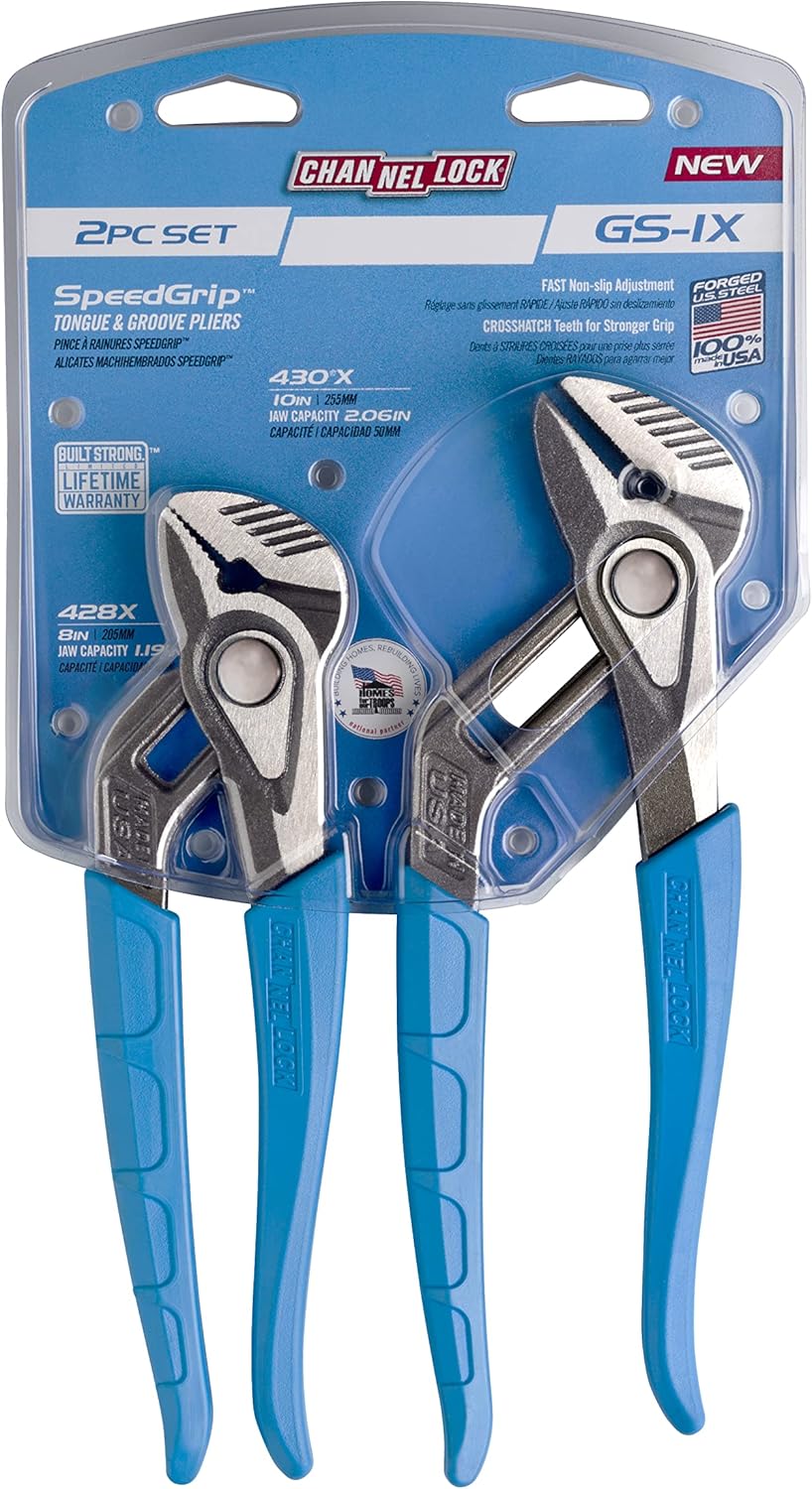 2pc Tongue & Groove Pliers Set G349531