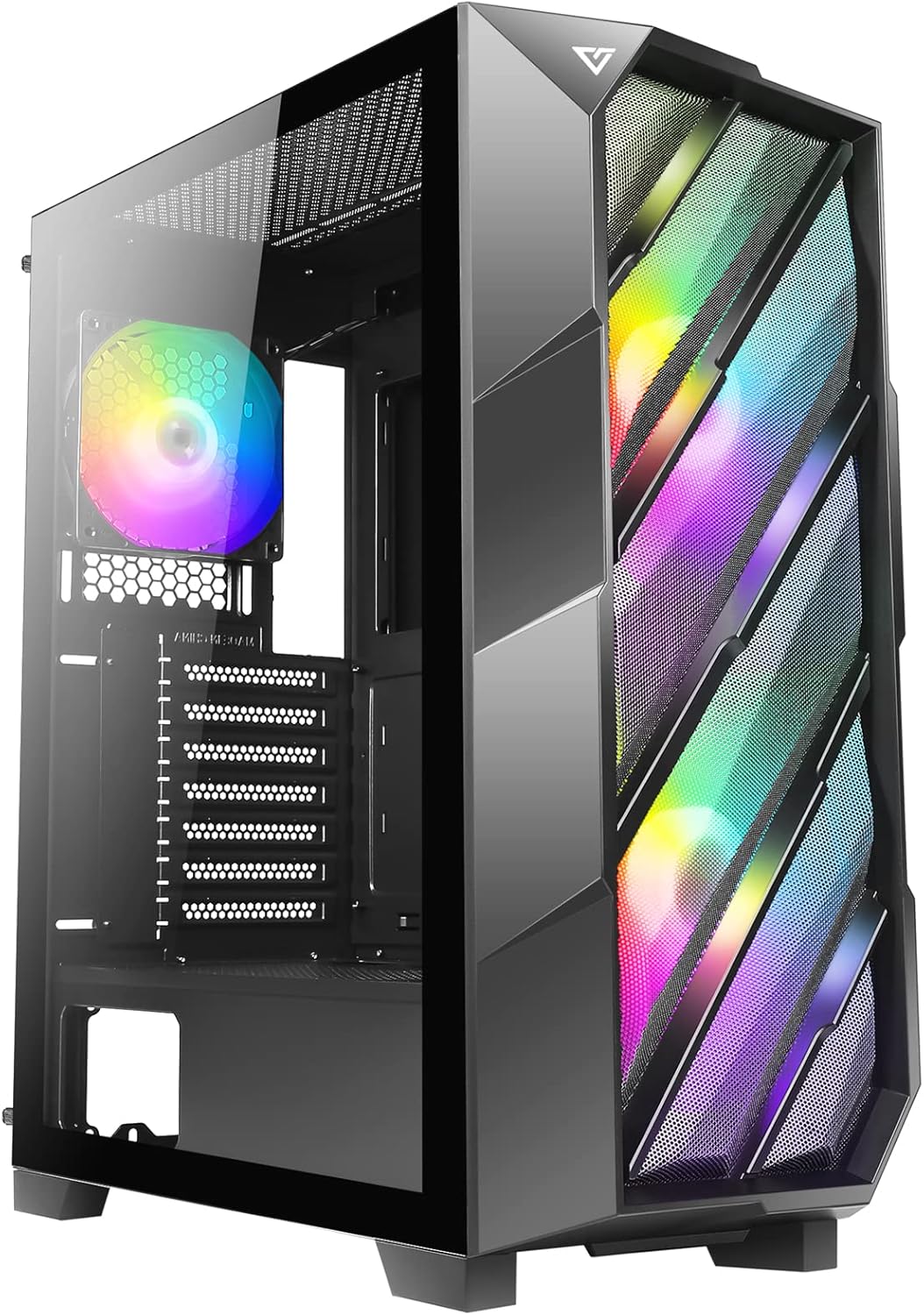 Mid-Tower ATX Gaming Case with ARGB Fans A9829