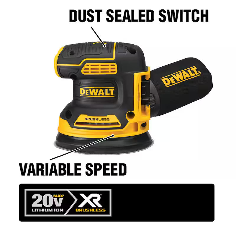 Cordless Brushless 5 in. Random Orbital Sander J548