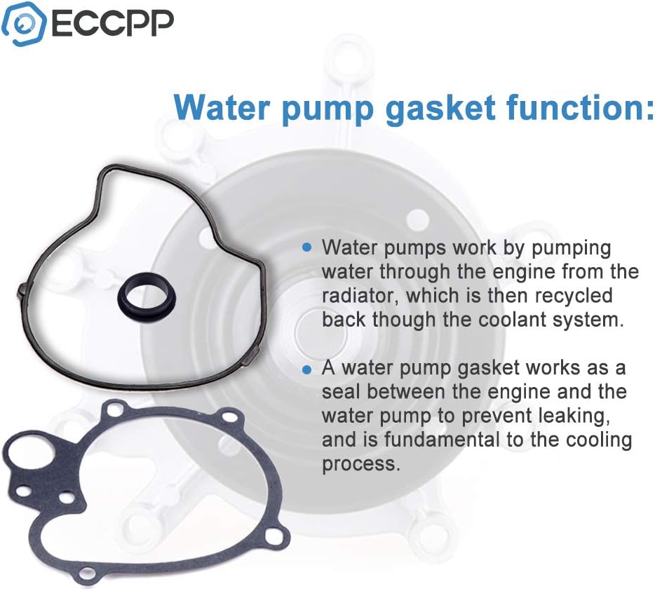 Water Pump with Gasket 3.5L Pack of 2 H5300