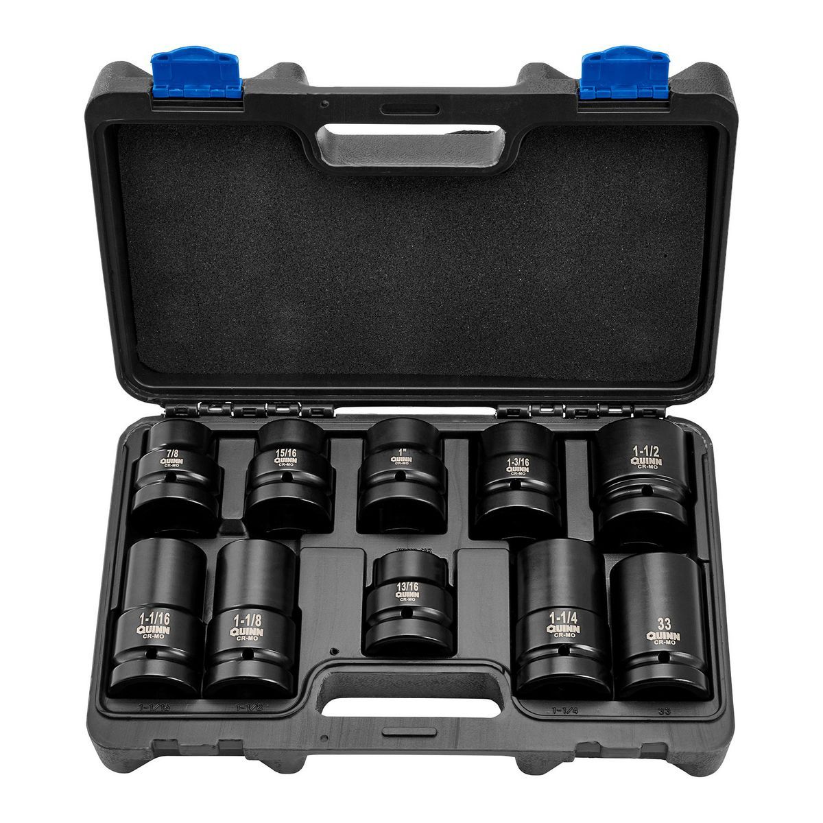 1 in. Drive SAE and Metric Impact Set, 10-Piece I405218