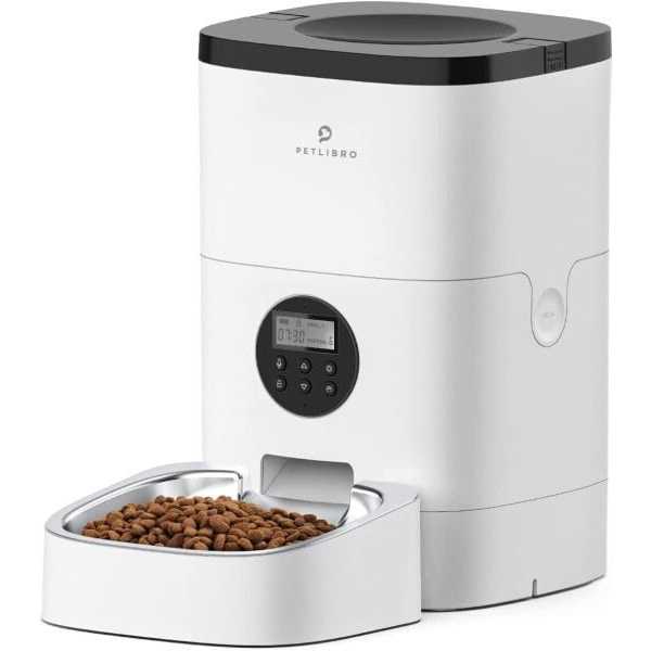 6-L Automatic Cat Food Dispenser with LCD Screen C624