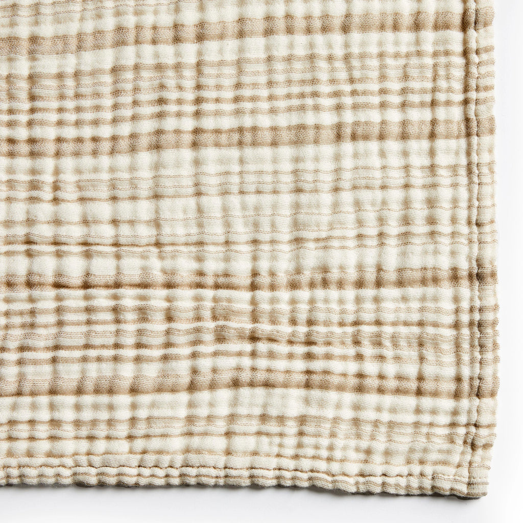 Striped Gauze Throw 50 x 72 T5834