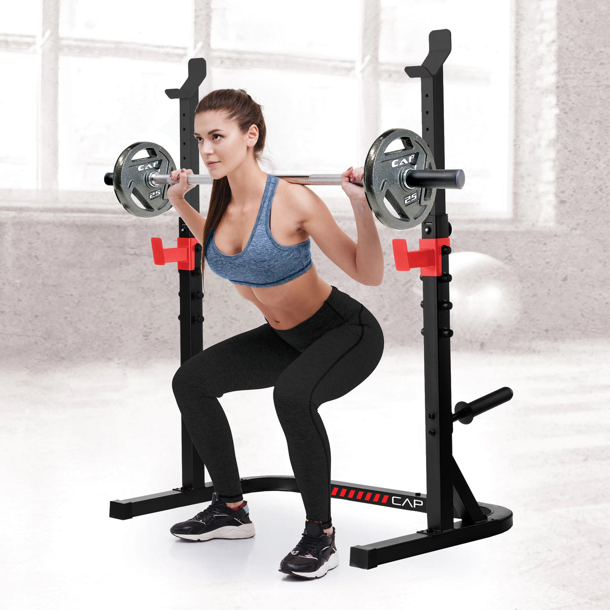 Adjustable Olympic Squat Rack K3062
